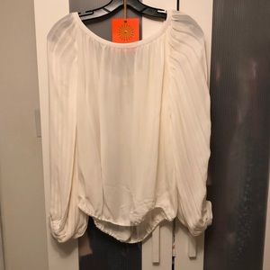 NWT Ramy Brook white blouse